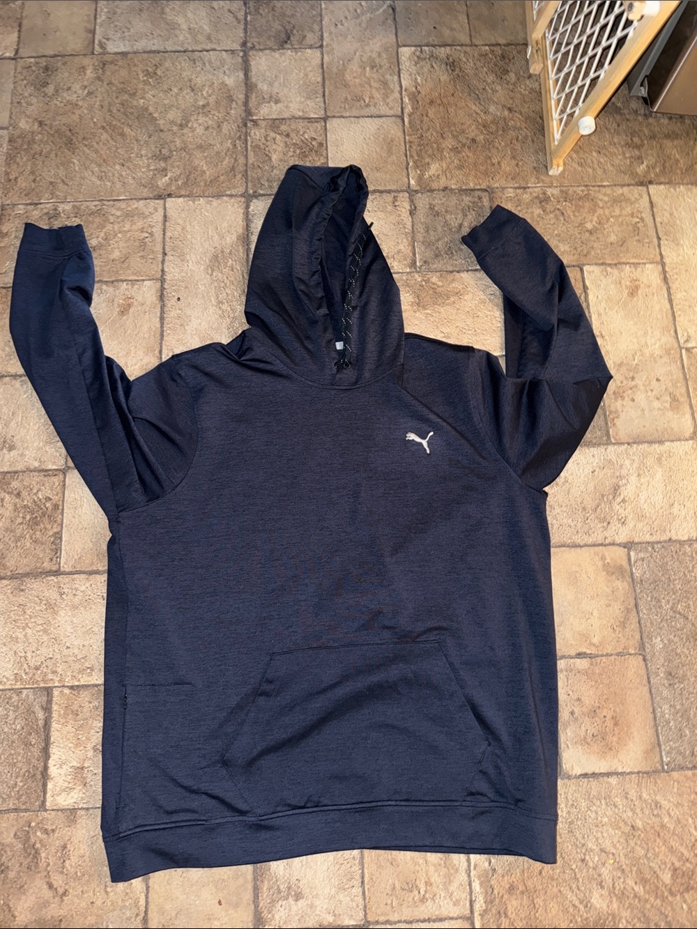 Puma Men’s Dark Navy Pullover Hoodie